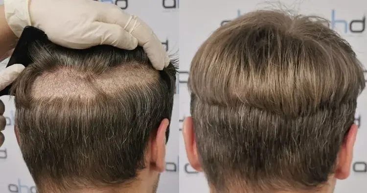 haartransplantatie ongeschoren